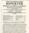 CALIFORNIA CHESS REPORTER / 1964-65vol 14, no 5